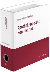 Abbildung von: Apothekengesetz Kommentar - Deutscher Apotheker Verlag