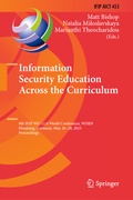 Cover: Information Security Education Across the Curriculum - Springer