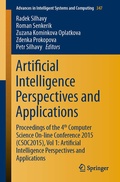 Cover: Artificial Intelligence Perspectives and Applications - Springer