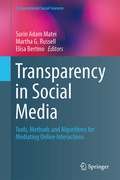 Cover: Transparency in Social Media - Springer