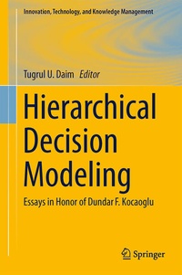 Enlarge image Cover: Hierarchical Decision Modeling - Springer
