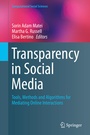 Bild: Transparency in Social Media - Springer
