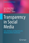 Cover: Transparency in Social Media - Springer