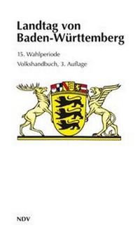 Abbildung von: Landtag von Baden-Württemberg 15. Wahlperiode - NDV