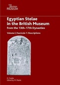 Cover: Egyptian Stelae in the British Museum from the 13th - 17th Dynasties - British Museum Press