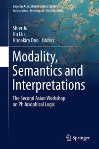Enlarge image Cover: Modality, Semantics and Interpretations - Springer