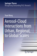 Cover: Aerosol-Cloud Interactions from Urban, Regional, to Global Scales - Springer