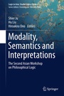 Cover: Modality, Semantics and Interpretations - Springer