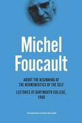 Cover: About the Beginning of the Hermeneutics of the Self - University of Chicago Press