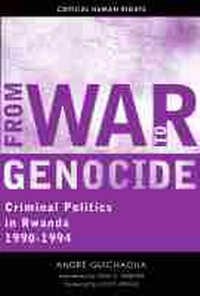 Enlarge image Cover: From War to Genocide - University of Wisconsin Press
