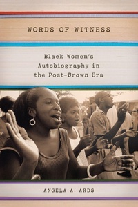 Enlarge image Cover: Words of Witness - University of Wisconsin Press