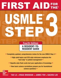 Enlarge image Cover: First Aid for the USMLE Step 3, Fourth Edition - McGraw-Hill Education
