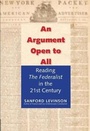 Bild: An Argument Open to All - Yale University Press