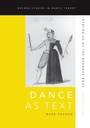 Cover: Dance as Text - Oxford University Press Inc