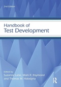 Cover: Handbook of Test Development - Routledge