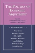 Cover: The Politics of Economic Adjustment - Princeton University Press
