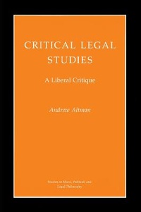 Enlarge image Cover: Critical Legal Studies - Princeton University Press