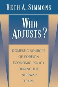 Enlarge image Cover: Who Adjusts? - Princeton University Press