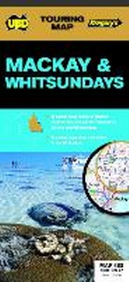 Abbildung von: Mackay & Whitsundays Map 485 27th ed - UBD Gregory's