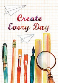 Enlarge image Cover: Create Every Day Pocket Journal - Galison