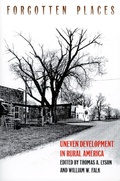 Cover: Forgotten Places - University Press of Kansas