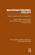 Cover: Macroeconomic Policy - Routledge