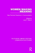 Cover: Women Making Meaning - Routledge