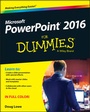 Cover: PowerPoint 2016 For Dummies - Wiley