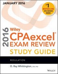Abbildung von: Wiley CPAexcel Exam Review 2016 Study Guide January - Wiley