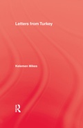 Cover: Letters From Turkey - Kegan Paul