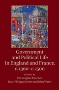 Cover: Government and Political Life in England and France, c.1300-c.1500 - Cambridge University Press