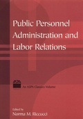 Cover: Public Personnel Administration and Labor Relations - Routledge