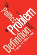 Cover: Politics of Problem Definition - University Press of Kansas