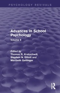 Cover: Advances in School Psychology (Psychology Revivals) - Routledge