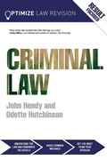 Cover: Optimize Criminal Law - Routledge