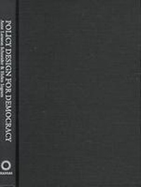 Abbildung von: Policy Design for Democracy - University Press of Kansas