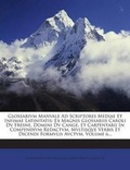 Cover: Glossarivm Manvale Ad Scriptores Mediae Et Infimae Latinitatis - Nabu Press