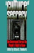 Cover: A Culture of Secrecy - University Press of Kansas
