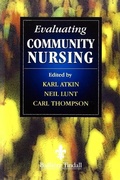 Cover: Evaluating Change in Community Nursing - Bailliere Tindall