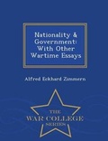 Cover: Nationality & Government - War College Series