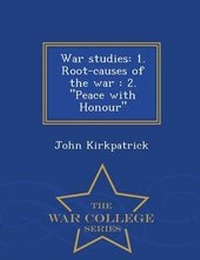 Enlarge image Cover: War Studies - War College Series