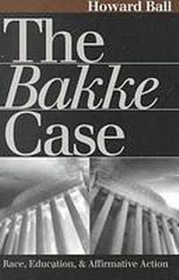 Enlarge image Cover: The Bakke Case - University Press of Kansas