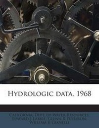Enlarge image Cover: Hydrologic Data, 1968 - Nabu Press