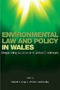 Bild: Environmental Law and Policy in Wales - University of Wales Press