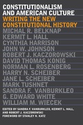 Cover: Constitutionalism and American Culture - University Press of Kansas