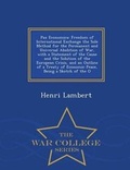 Cover: Pax Economica - War College Series