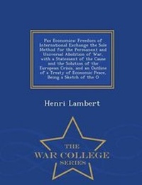 Enlarge image Cover: Pax Economica - War College Series