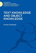 Cover: Text Knowledge and Object Knowledge - Bloomsbury Academic