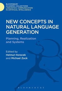 Bild vergrößern Bild: New Concepts in Natural Language Generation - Bloomsbury Academic