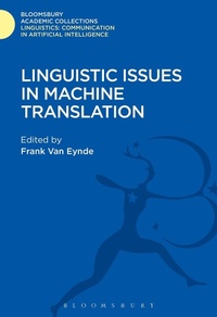 Enlarge image Cover: Linguistic Issues in Machine Translation - Bloomsbury Academic